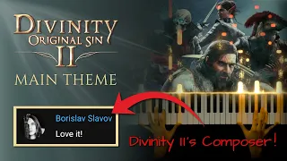 DIVINITY II Main Theme (Borislav Slavov) 🎹 Piano Cover