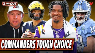 Inside Commanders NFL Draft decision: Jayden Daniels, Drake Maye, or J.J. McCarthy? | 3 & Out