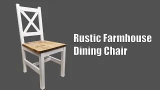 Rustic Farmhouse Dining Chair