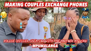 Making couples switching phones for 60sec 🥳 SEASON 2 ( 🇿🇦SA EDITION )|EPISODE 53 |