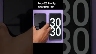 poco x5 pro 5g charging test poco x5 pro 5g battery charging test 0% to 100%