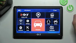 XGODY GPS Navigation  718 bt   check system info MP4