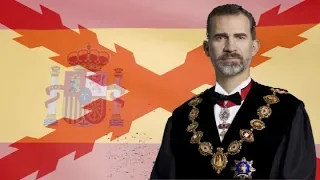 HIMNO DE LOS TERCIOS ESPAÑOLES CON FELIPE VI