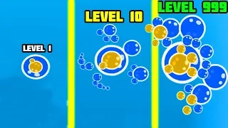 EVOLUTION OF BUBBLE TO CREATE TANK FROM BUBBLES IN GAME BUBBLE TANKS!