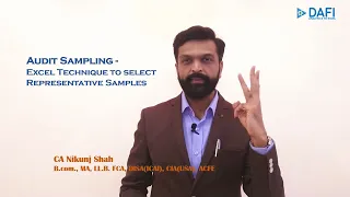 Audit Sampling - Representative Samples