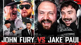 JOHN FURY vs JAKE PAUL | Press Conference REACTION