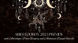 Aries Equinox 2023 preview - with Astrologer Pam Gregory and Quantum Plant Alchemist Davyd Farrell