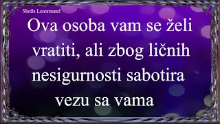 Ova osoba vam se želi vratiti, ali zbog ličnih nesigurnosti sabotira vezu sa vama