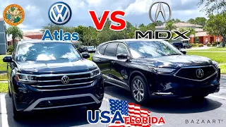 США Цены  VW Atlas vs Acura MDX