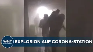 FEUERDRAMA: Explosion auf Corona-Station eines Krankenhauses in Bagdad I WELT News