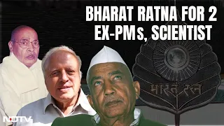 Bharat Ratna For Charan Singh, PV Narasimha Rao And MS Swaminathan