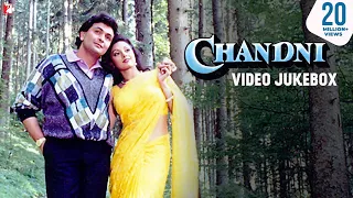 Chandni | Video Jukebox | Sridevi | Rishi Kapoor | Vinod Khanna | Shiv-Hari | Anand Bakshi