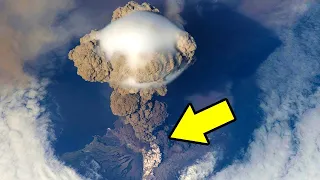 Masivas Erupciones Volcanicas Captadas En Camara