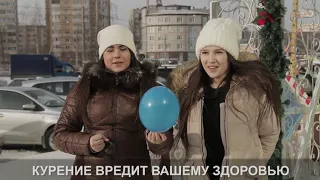 Социальный эксперимент: Беременная женщина просит сигарету.