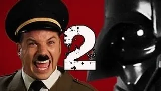 Hitler vs Vader 2. Epic Rap Battles of History(Русские Субтитры)