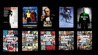 en que pelicula se inspiro cada gta?