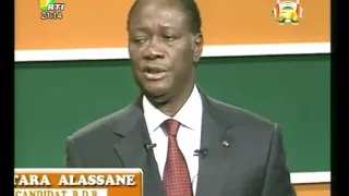 Côte d'Ivoire; Présidentielles 2010: Face à Face Laurent GBAGBO et Alassane OUATTARA Partie 1