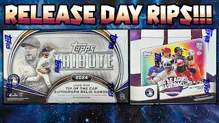 NEW 2024 Topps Tribute & Big League Breaks!!!