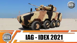 IDEX 2021 IAG unveils new Rila 8x8 Infantry Fighting Vehicle Rila Xtreme MRAP anti-riot water cannon