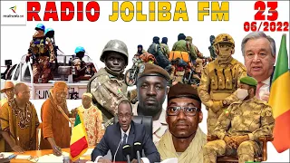 La Revue de Presse de la RADIO JOLIBA FM du 23 JUIN 2022