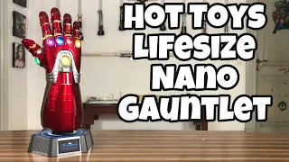 [ENG SUB] Hot Toys Lifesize Nano Gauntlet Unboxing & Review