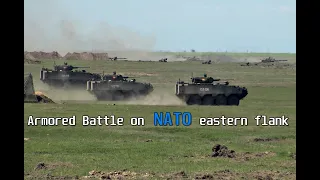 Battle scenario near the Black Sea: Romanian and Polish forces repel an enemy attack