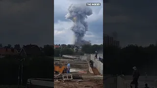 Взрыв на заводе в Сергиевом Посаде #shorts