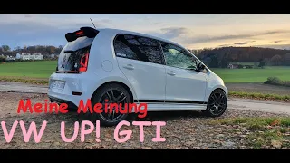 VW Up! GTI - Meine Meinung zu unserem kleinen Beschleunigungsmonster!