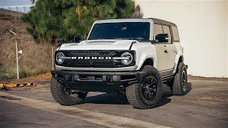 2021+ Ford Bronco Fiberglass Install | 2” Fenders, Liners, 2” Rear Quarter Kit, + Ram Air Hood