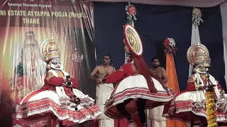 Kathakali performance by Padmasree Kalamandalam Gopi and team in Hiranandani Estate in Ayyapa Pooja