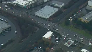 Sounder train hits unoccupied vehicle in Tukwila