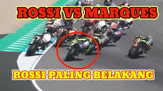 ROSSI VS MARQUES NGAMUK PERSAINGAN SENGIT #rossingamuk #marquesngamuk #marquesjatuh #rossi