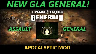 GLA ASSAULT GENERAL! Command & Conquer TM Generals Zero Hour 2023 Apocalyptic mod.