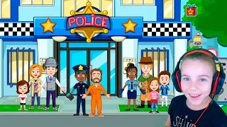 Полицейский участок от Мой город Детская игра про полицию и полицейский участок