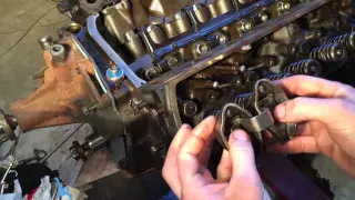 Installing pushrods and rocker arms