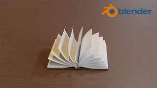 Easiest Book Opening Animation in Blender.