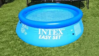 Intex Easy Set Pool Setup and Swim - 8ft x 30in