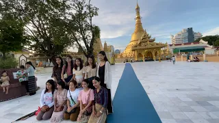 🇲🇲 MYANMAR Sunday Life - A Charming Place for Tourism and Worship in Yangon