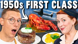 Recreating First Class Airline Food From The 1950s | Meals Of History