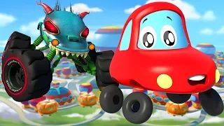 Into The Future | Little Red Car | Kindergarten Nursery Rhymes For Babies by Kids Channel