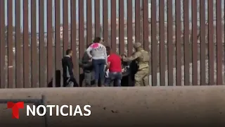 Señalan a la Guardia Nacional tras un video donde maltratan a migrantes | Noticias Telemundo