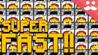 How to make FAST FURNACES in Minecraft!!