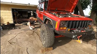 Jeep XJ Custom Flat Fender Flares Build