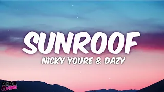 SUNROOF - Nicky Youre & Dazy | Song Lyrics