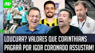 "Se for REAL, é ASSUTADOR! SABE QUANTO o Corinthians VAI PAGAR para o Igor Coronado???" VEJA DEBATE!