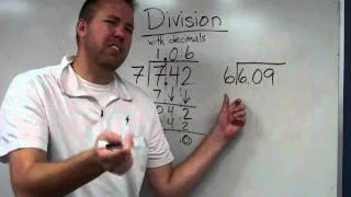 Long division with decimals