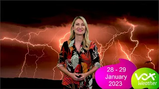 28 - 29 January 2023 | Vox Weather WEEKEND Forecast