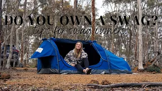 Swag Camping Tips. 3 things you must know when swag camping.