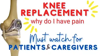 Understand Your Pain After Total Knee Replacement: For Caregivers & Patients