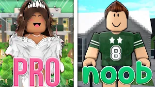 Noob VS Pro playing BLOXBURG (which are you?)